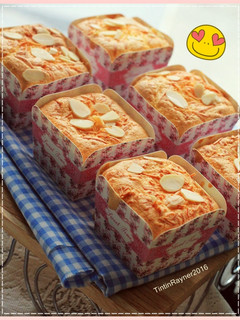 Foto resep Bolu Hongkong Keju Almond harum lembutt