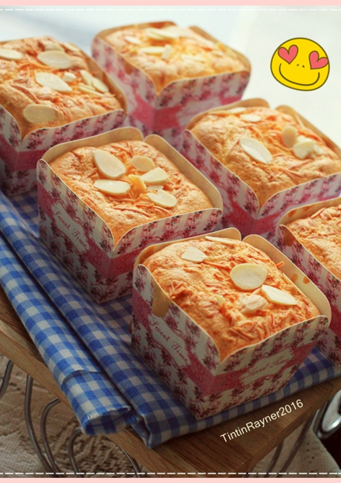 Foto resep Bolu Hongkong Keju Almond harum lembutt