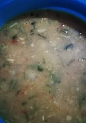 A picture of Palak daal.