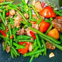 Oseng Buncis Daging রেসিপির প্রধান ছবি