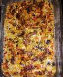 Torta de verduras al horno