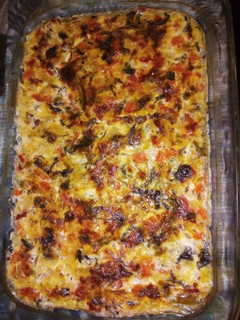 Una foto de Torta de verduras al horno