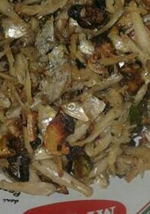 Foto resep Ikan teri asin