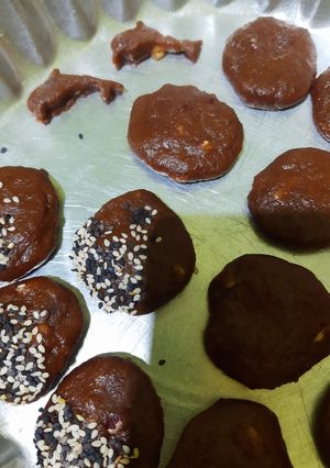 Una foto de Galletitas de harina de algarroba