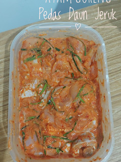 Foto resep Ayam Goreng Pedas Daun Jeruk (MealPrep