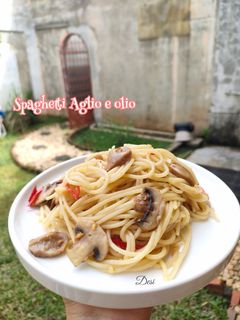 Foto resep Spaghetti Aglio E Olio rumahan