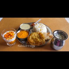 A picture of Mini Gujrati Thali.