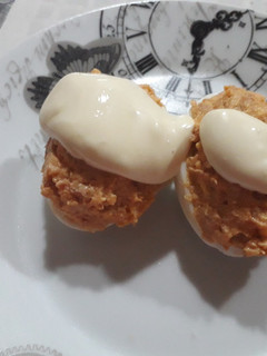 Una foto de Huevos rellenos con mahonesa casera
