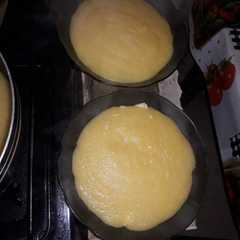 Una foto de Polenta con queso