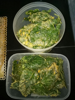Foto resep Peyek bayam