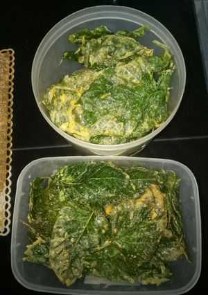 Foto resep Peyek bayam
