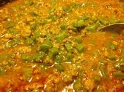 Una foto de nopales con longaniza