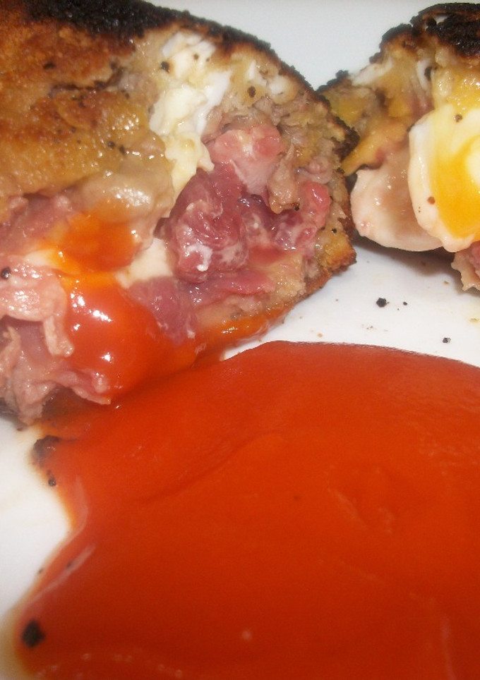 Una foto de Huevos a la escocesa
