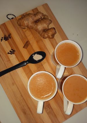 A picture of Ginger Salt Tea (Adrak ki Namak Wali Chai).