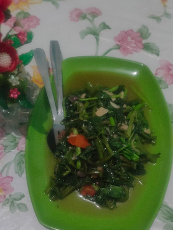 Resep Tumis sayur 2 sahabat (kangkung &amp; bayam) Anti Gagal