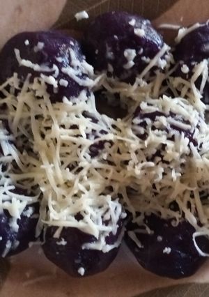 Foto resep MPASI 1y+ Klepon Ubi Ungu