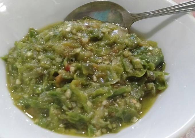 Resep Sambal Ijo Khas Padang Oleh Zattu Cookpad