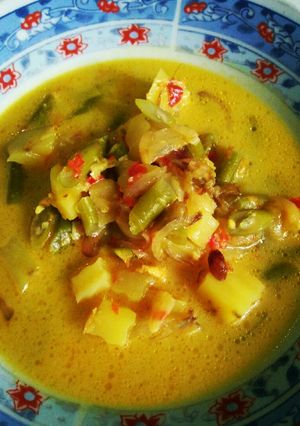 Foto resep Sayur godok buncis kentang