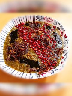 عکسی از دستور آش انار