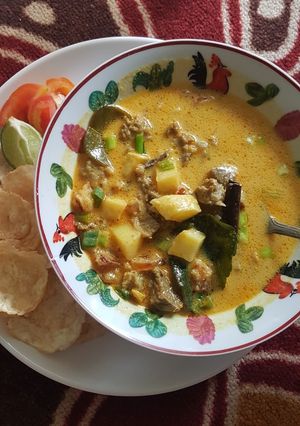 Foto resep Soto betawi (daging sapi)
