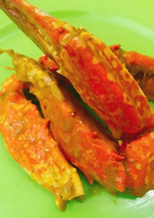 A picture of Seasoned crabs.