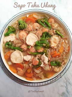 Foto resep Sapo Tahu Udang