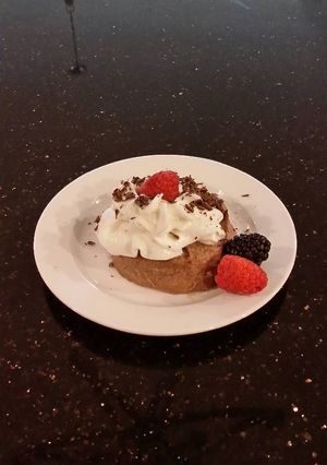 A picture of Chocolate Panna Cotta.