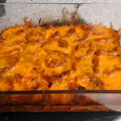 A picture of My Chicken, Bacon and Potato Bake 😀.