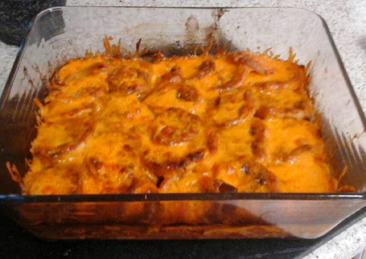 My Chicken, Bacon and Potato Bake π