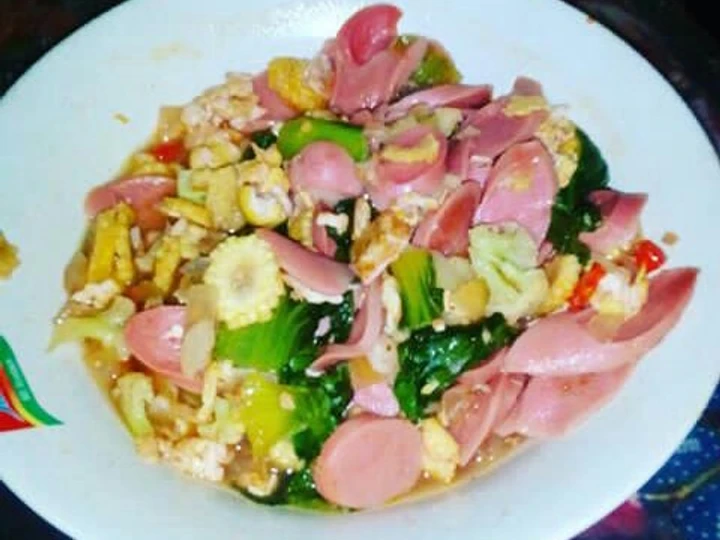 Langkah Mudah untuk Menyiapkan Resep Cah Sawi Daging Sosis yang Bisa Manjain Lidah