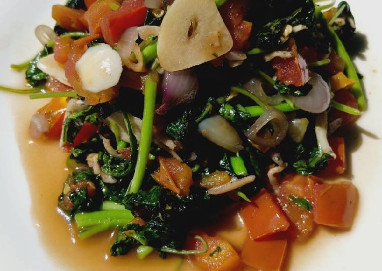 Resep Bayam Tomat Diet, Menggugah Selera