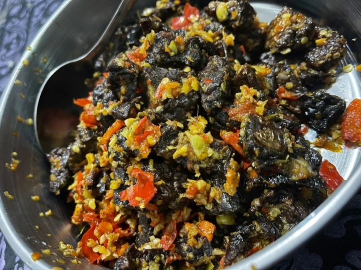 Cara Gampang Membuat Resep Paru Goreng Siram Sambal Mercon yang Bisa Manjain Lidah