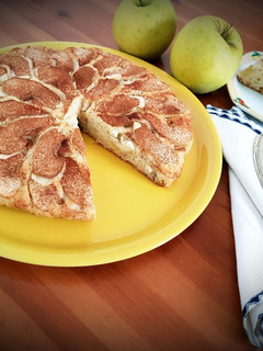 Foto di Torta di mele senza zucchero e uova