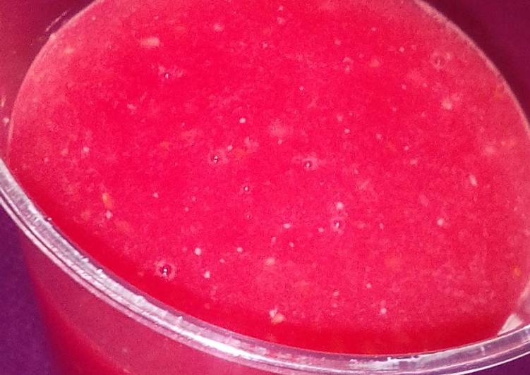 Recette de Super rapide Fait maison Jus de pastèque