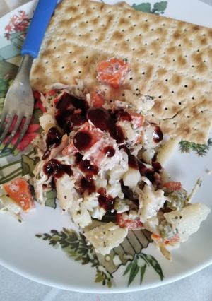 Una foto de Ensalada de pollo