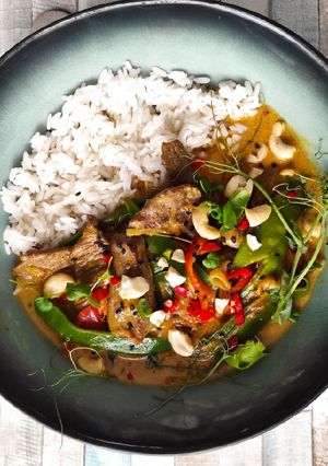 Zdjęcie przepisu Malezyjskie curry z wołowiną.