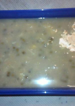 Foto resep Bubur kacang durian