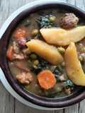 Ajiaco de cerdo
