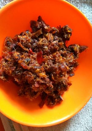 Foto resep Abon gereh(ikan asin pedo)