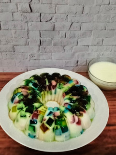 Foto resep 901. Puding Mozaik