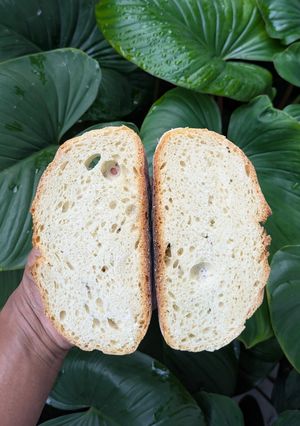 Foto resep Unloaf sourdough bread (60% hydration)