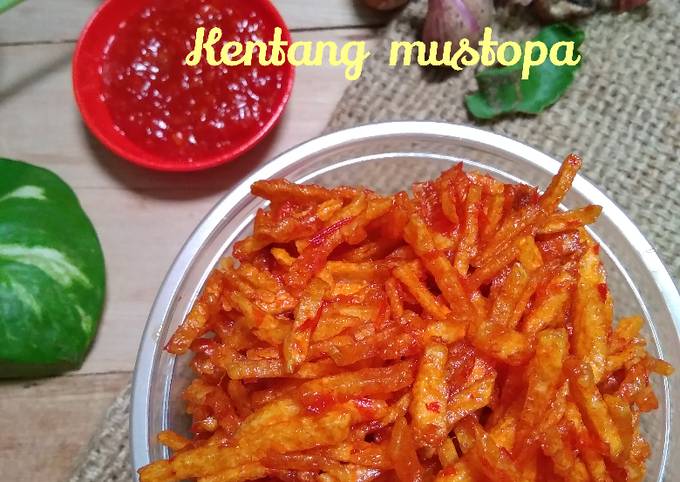 Ramadhon Sahur, Langkah Mudah untuk Menyiapkan Balado Kentang Lidi/ Kentang Mustopa yang Sempurna Bisa Manjain Lidah