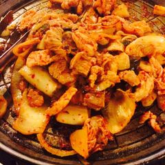 A picture of Belle's Pork Kimchi .