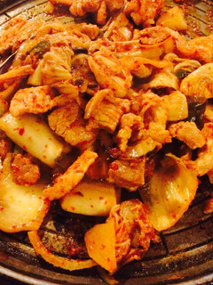 A picture of Belle's Pork Kimchi .
