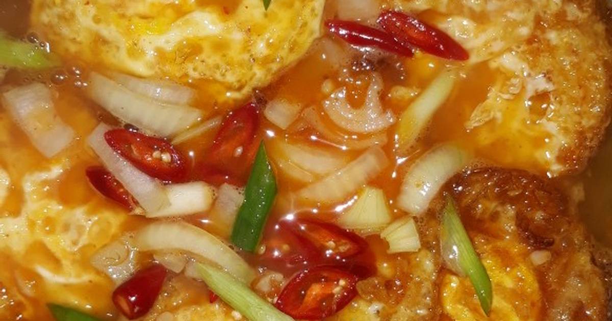 115 resep  telur  ceplok  asam  manis  enak dan sederhana Cookpad