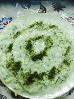 صورة لوصفة جاجيك ولا اروع(خيار باللبن)