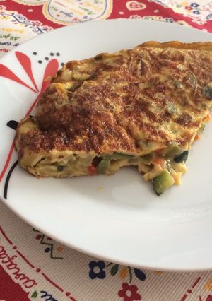 Una foto de Tortilla de calabacín
