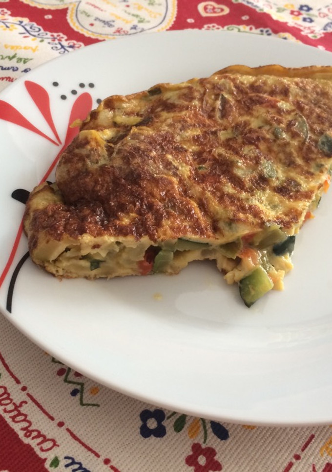 Una foto de Tortilla de calabacín