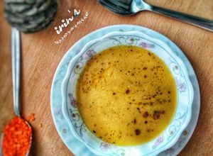 Foto resep Süzme Mercimek çorbası (lentil soup)