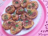 بطاطس بالسمسم والكارى